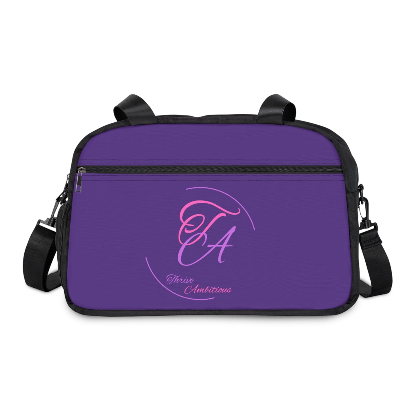 " Thrive Ambitious " Purple Gym Bag