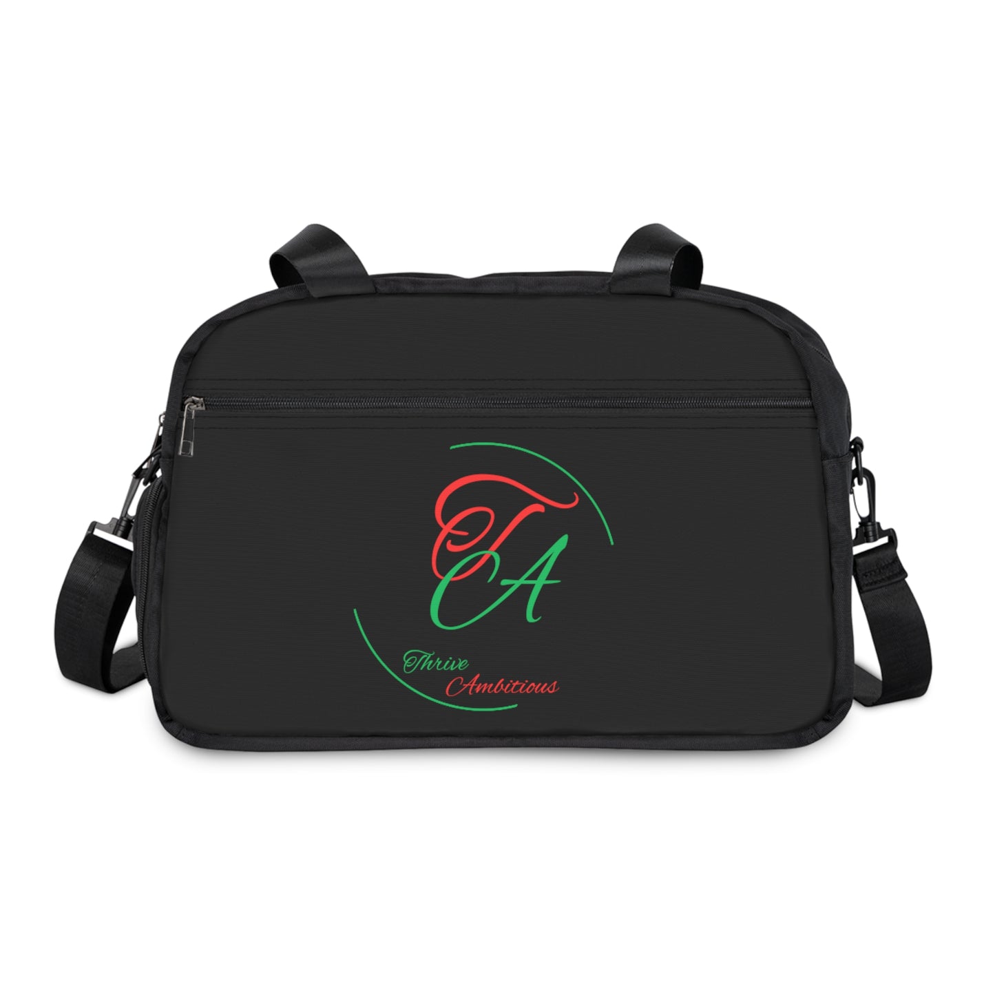 " Thrive Ambitious " Black Gym Bag