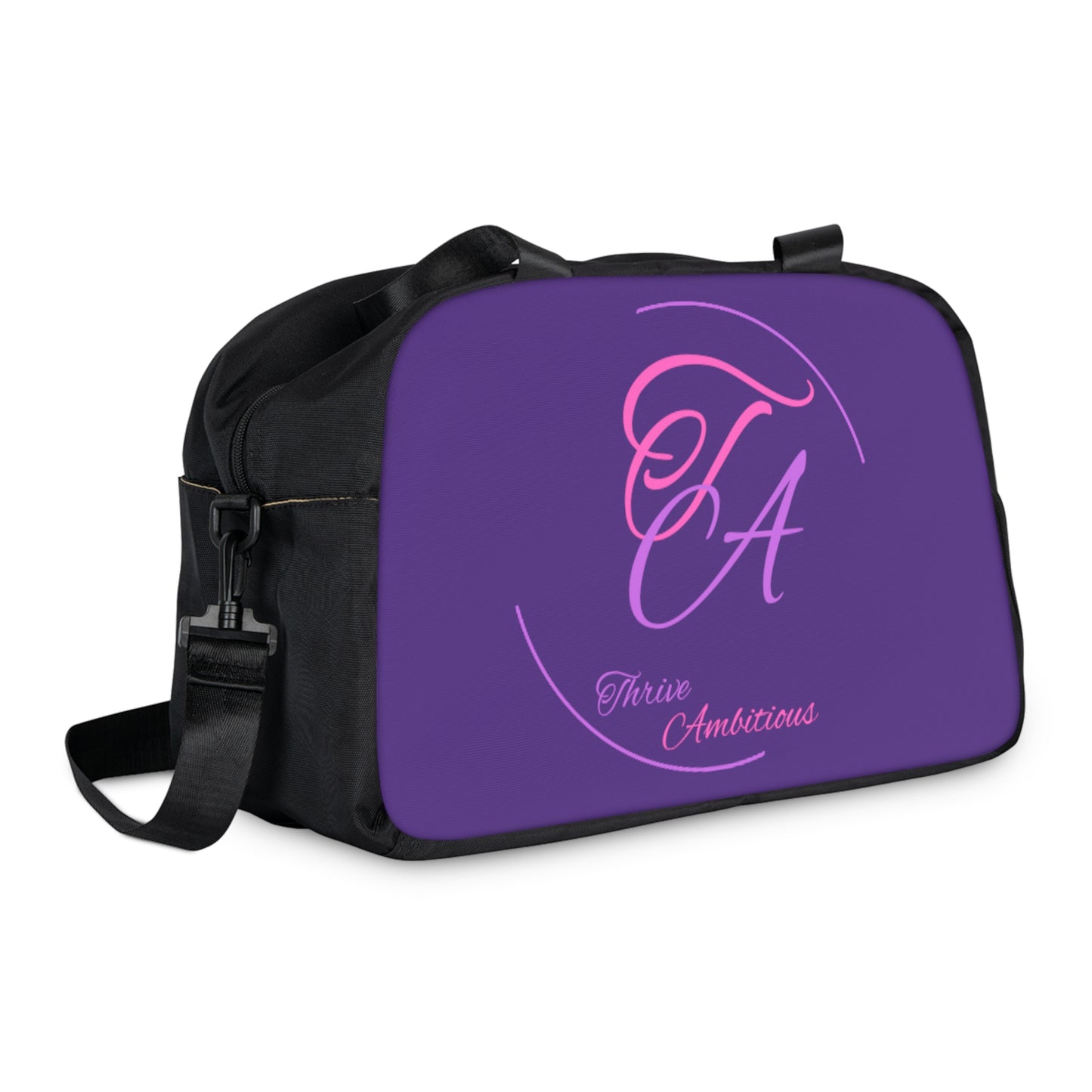 " Thrive Ambitious " Purple Gym Bag