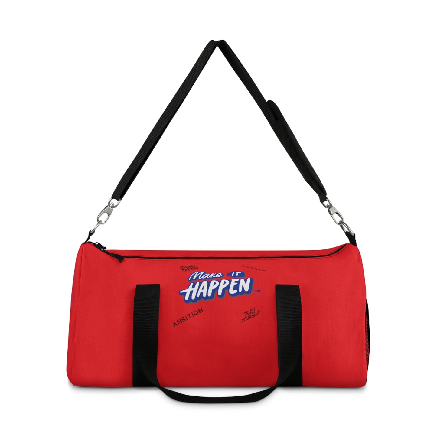 " MAKE IT HAPPEN "   Red Fitness Bag