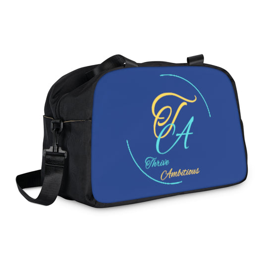 " Thrive Ambitious "  Royal Blue Gym Bag
