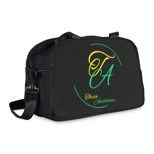 " THRIVE AMBITIOUS "   Black Gym Bag