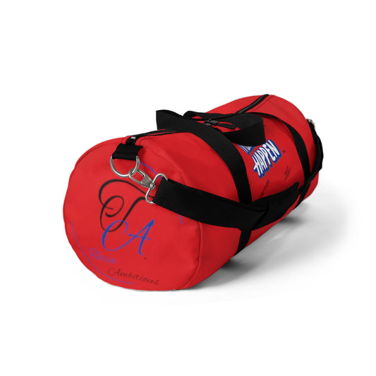 " MAKE IT HAPPEN "   Red Fitness Bag