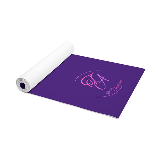 " Thrive Ambitious "   Purple Yoga Mat