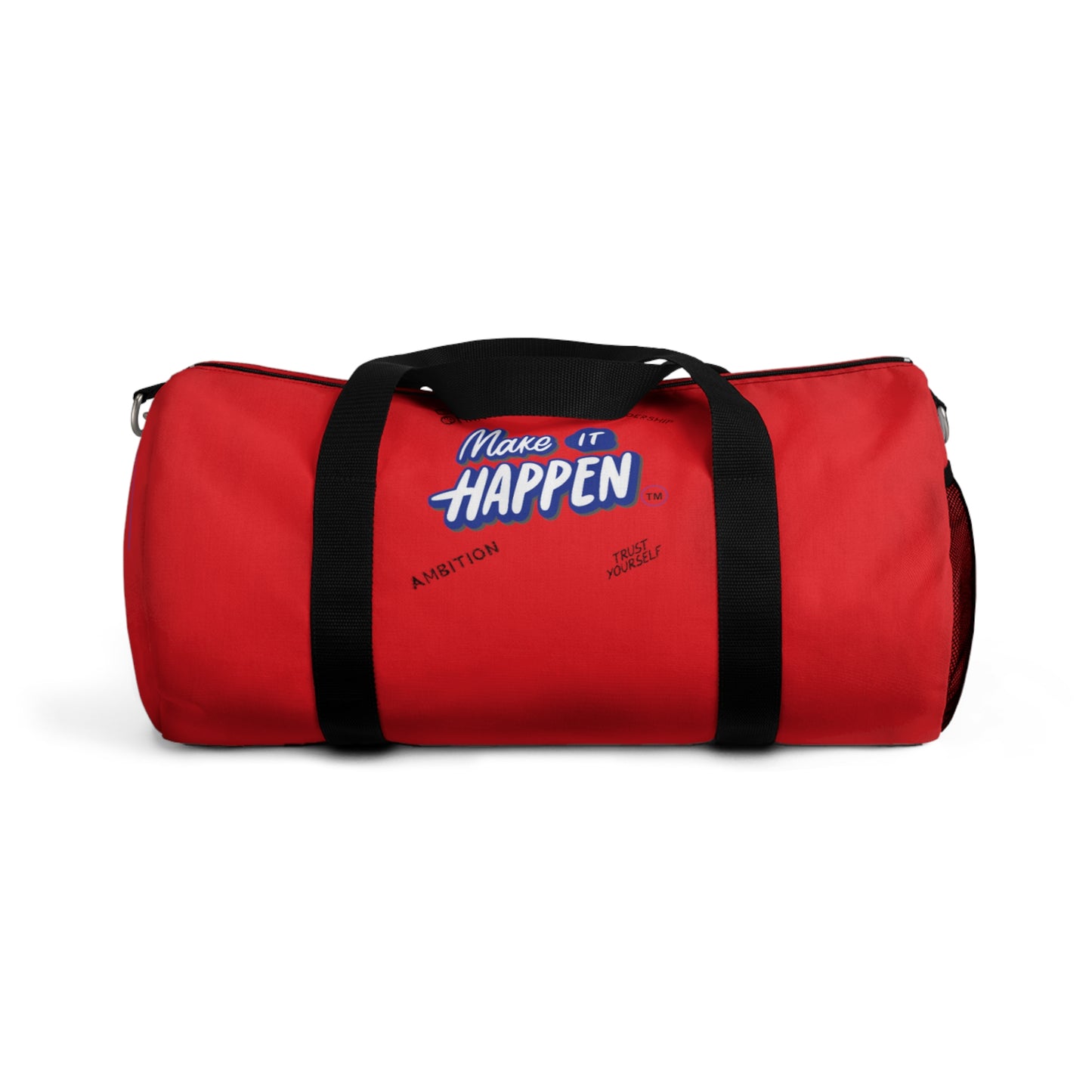 " MAKE IT HAPPEN "   Red Fitness Bag